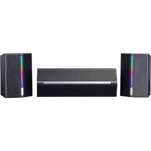 Акустическая система Fifine A22 Gaming RGB Black: Материал корпуса пластик