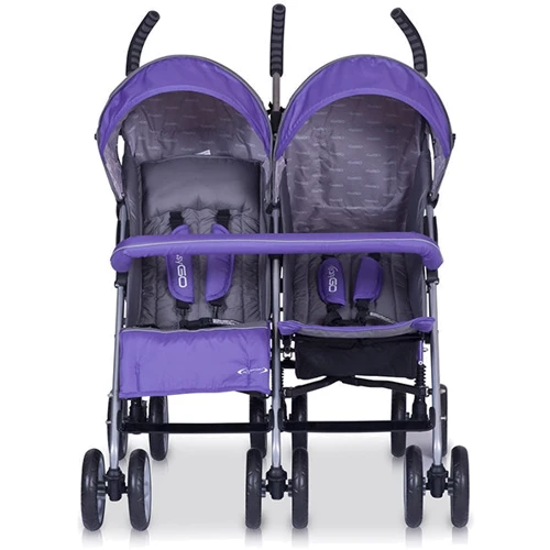 Прогулочная коляска для двойни Easy Go Comfort DUO (mix): Количество блоков для двойни