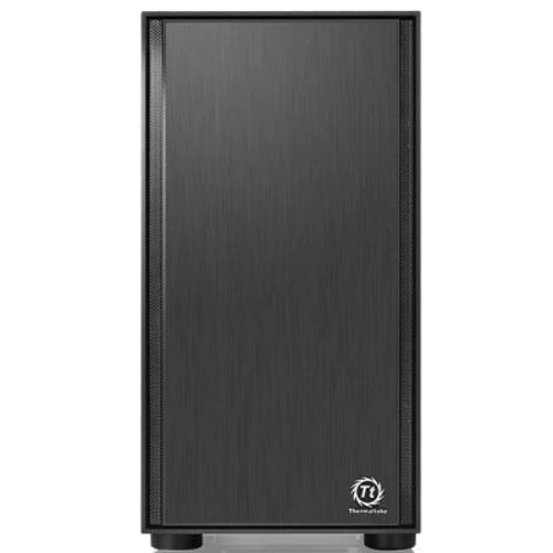 Корпус Thermaltake Versa H17 Black (CA-1J1-00S1NN-00): Материал передней панели пластик и сталь