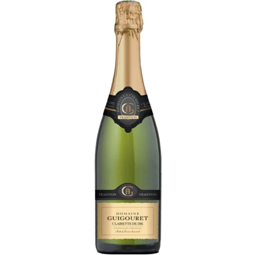 Игристое вино Les Grands Chais de France Domaine Guigouret Clairette de Die белое полусладкое 0.75 л (WHS3530705000519)