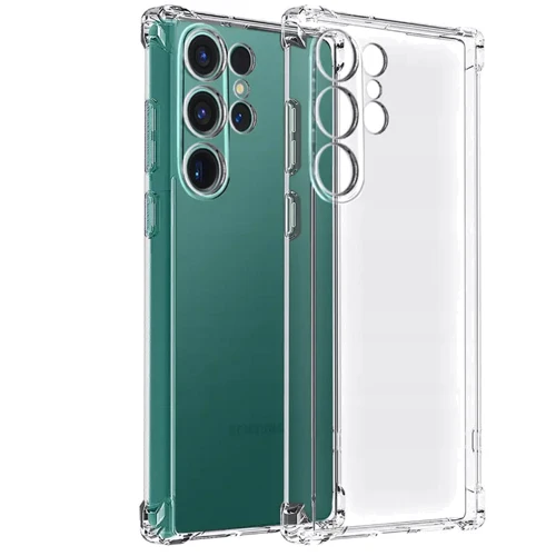 Чехол для телефонов TPU Case GETMAN Ease logo Full Camera Transparent for Samsung S918 Galaxy S23 Ultra