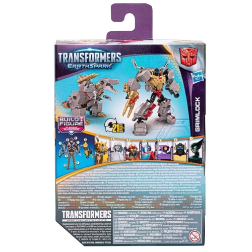 Трансформер Hasbro EarthSpark Deluxe Grimlock серії Нова іскра (F6231_F6737): Вік От 6 лет