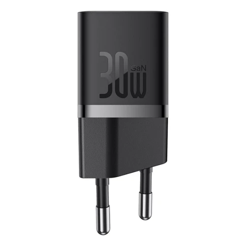Зарядний пристрій Baseus USB-C Wall Charger GaN5 mini 1C 30W з USB-C Cable Black (P10110902113-00): Кабель в комплекті USB-C