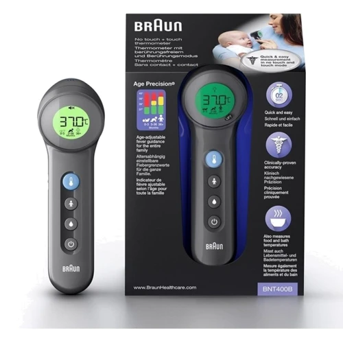 Термометр Braun BNT400 Black фото 3
