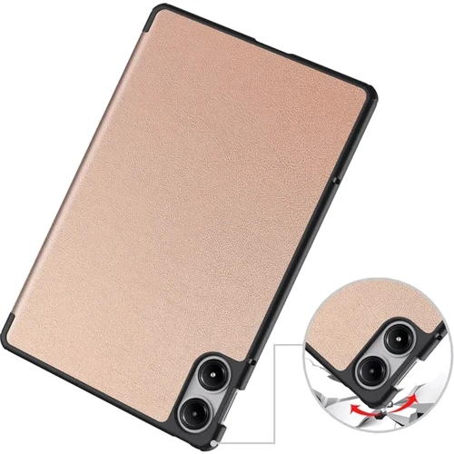 Аксесуар для планшетних ПК BeCover Smart Case Rose Gold для Xiaomi Redmi Pad Pro (711305): Матеріал Штучна шкіра + TPU