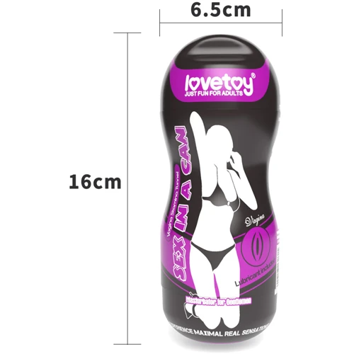 Мастурбатор LoveToy Sex In A Can Vagina Stamina Tunnel