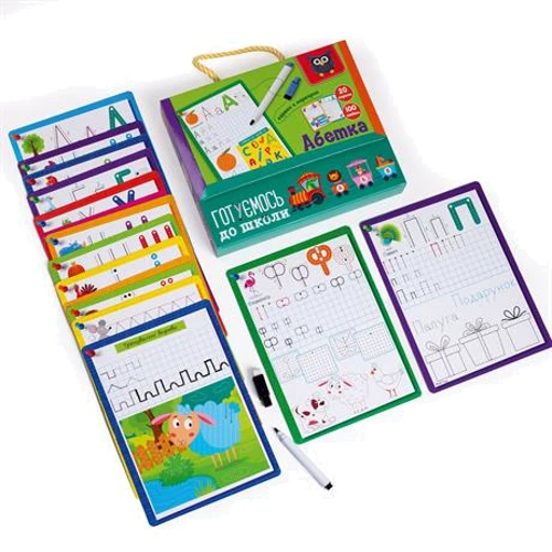 Навчальний набір Vladi Toys Готуємось до школи Алфавіт на листі (VT5010-21)