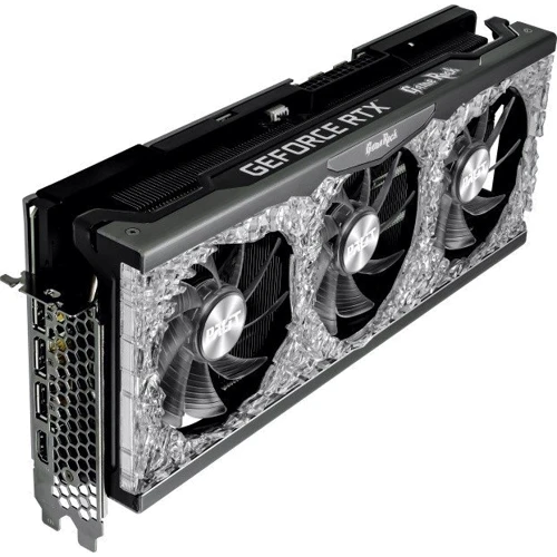 Видеокарта Palit GeForce RTX 3080 Ti GameRock (NED308T019KB-1020G): Исполнение Трехслотовое