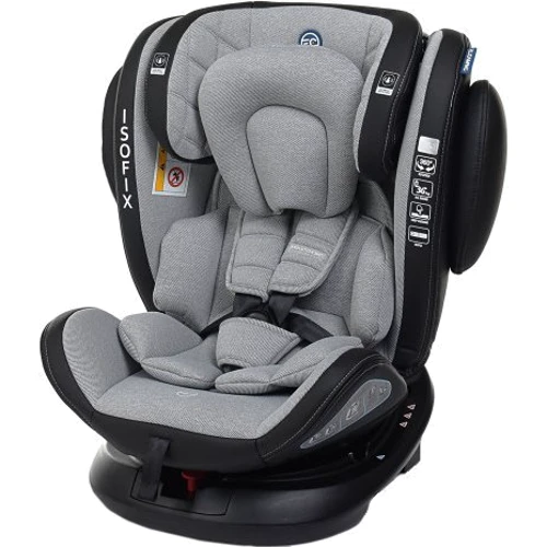 Автокресло El Camino ME 1045 EVOLUTION 360 ISOFIX royal grey