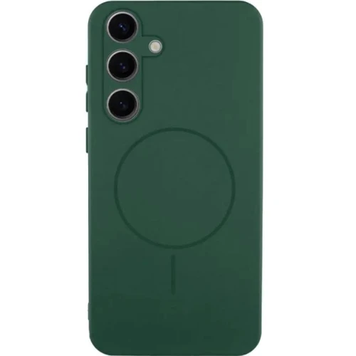 Чехол для телефонов Lakshmi Case Silicone Cover Full Camera MagFit Dark Green for Samsung S937 Galaxy S25 Edge: Совместимость Samsung S937 Galaxy S25 Edge