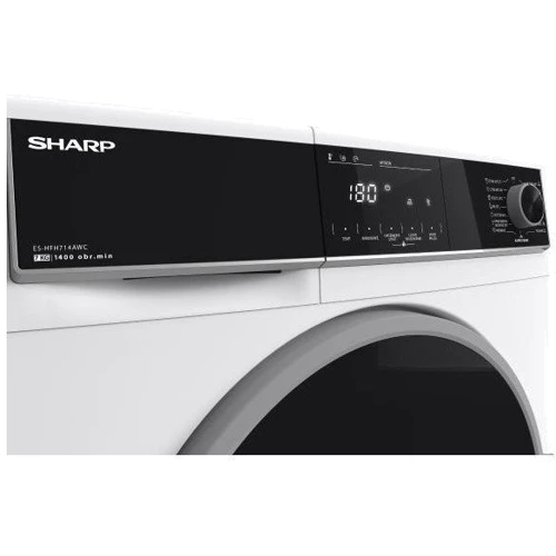 Пральна машина SHARP ES-HFH714AWC-PL: Клас прання A