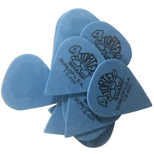 Медіатор Набор медиаторов DUNLOP 412P1.0 TORTEX SHARP PLAYERS PACK 1.0: Форма медіатора Pointy