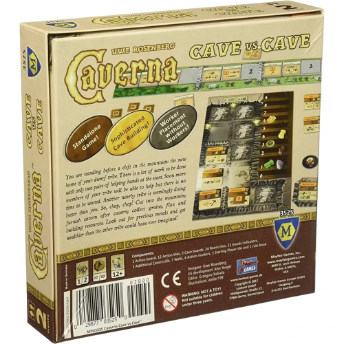 Настольная игра Lookout Games Caverna: Cave vs Cave - EN НА АНГЛИЙСКОМ ЯЗЫКЕ фото 5