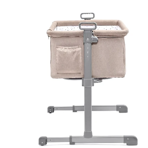 Приставная кроватка-люлька Kinderkraft Neste Beige (KKLNESTBEG0000): Опускающаяся стенка есть