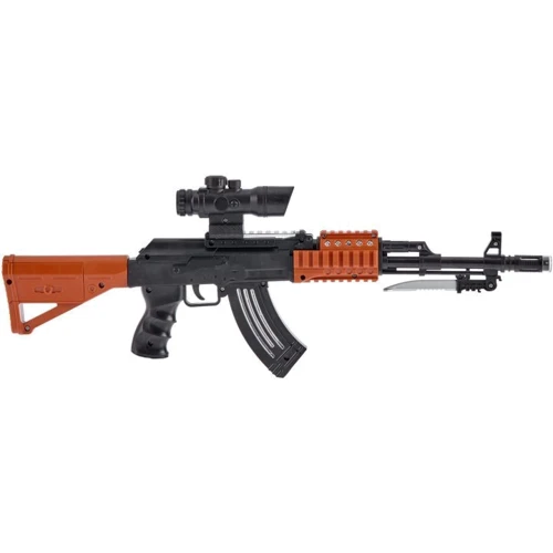 Автомат свето-звуковой ZIPP Toys AK47 цвет черный