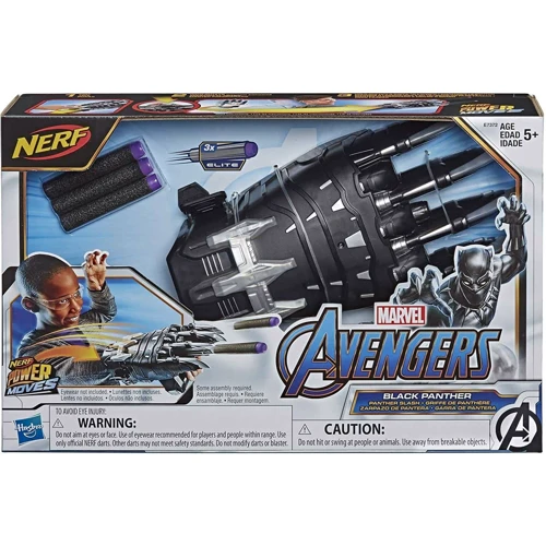 Бластер-рукавичка Nerf Hasbro Marvel Black Panther Power Slash (E7372): Виробник Hasbro