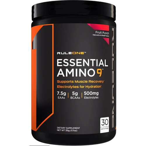Аминокислота для спорта Rule 1 Essential Amino 9 315 g / 30 servings / Fruit punch