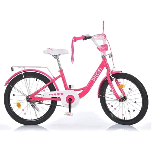 Детский велосипед Profi Princess 20 дюймов, малиновый (MB 20042)