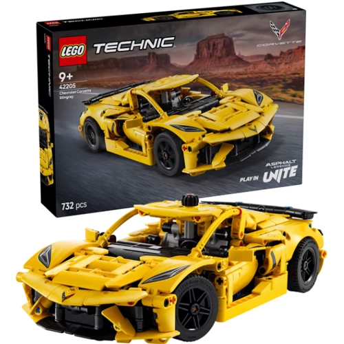 Конструктор LEGO Technic Chevrolet Corvette Stingray 732 детали (42205) фото 6