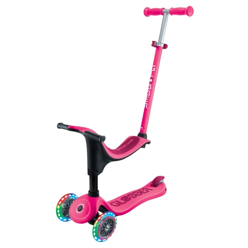 Самокат детский Globber GO-Up Sporty Lights пурпурно-розовый (452-610-4): Максимальная допустимая нагрузка, кг 50