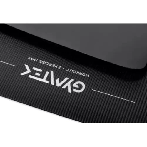 Килимок для фітнесу Gymtek NBR 1 см чорний