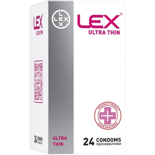 Презервативы LEX Ultra thin, 24 шт