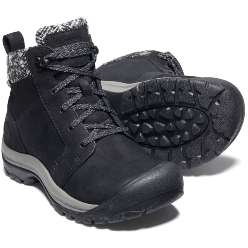 Черевики KEEN Kaci Ii Winter Mid Wp W (1025452) 39.5 чорні натуральна шкіра зима фото 4