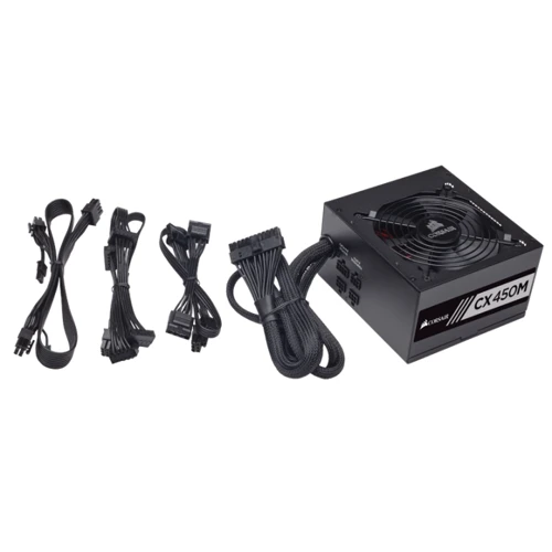 Блок питания Corsair CX450M (CP-9020101-EU) 450W: КПД, % 87