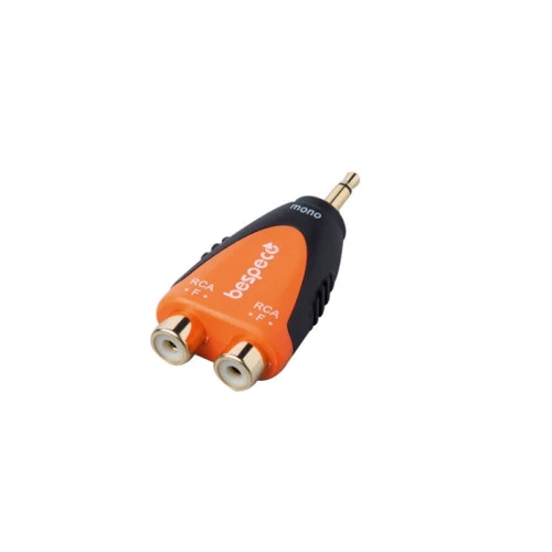 Переходник Bespeco SLAD375 2xRCA to Jack 3.5
