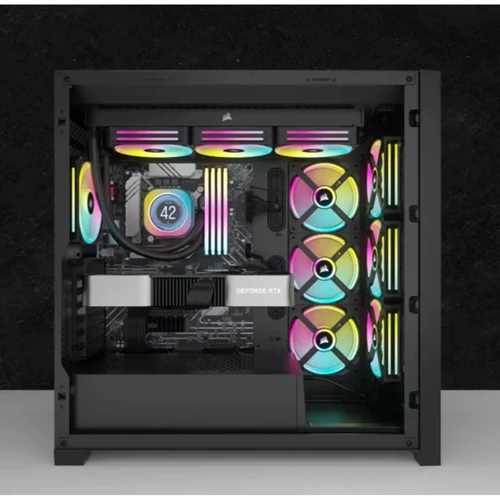 Кулер Corsair iCUE Link H150i LCD RGB Liquid CPU Cooler Black (CW-9061008-WW): Роз'єм 4pin
