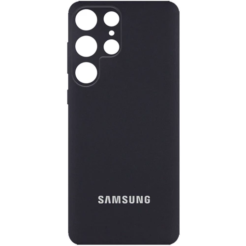 Аксесуар для смартфона Мобільний Case Silicone Cover Full Camera Black для Samsung S918 Galaxy S23 Ultra