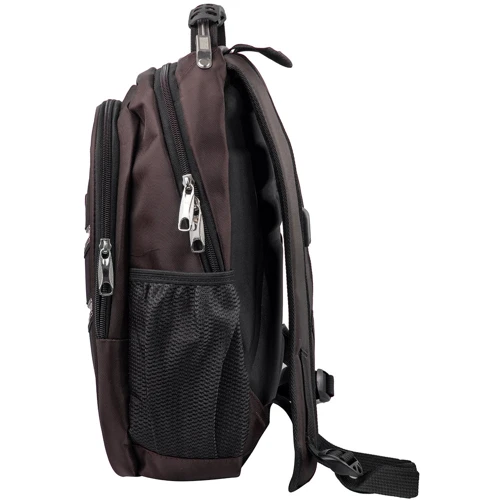 Мужской рюкзак Valiria Fashion коричневый (3DETAB86-20-10): Фактура Тканая, Матовая