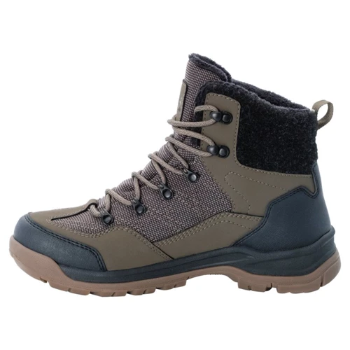 Ботинки Jack Wolfskin Aspen Texapore Mid M 4041411-5209 41.5 коричневые искусственная кожа зимние фото 1