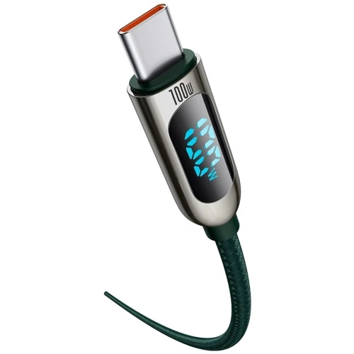 Кабель Baseus Cable USB-C to USB-C Display Fast Charging 100W 1m Dark Green (CATSK-B06): Тип USB-C - USB-C