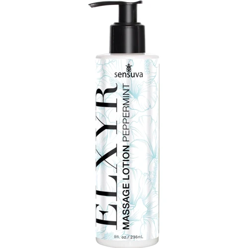 Лосьйон для масажу ніг та ступнів Sensuva ELXYR Massage Lotion Peppermint (236 мл): Тип Лосьйон