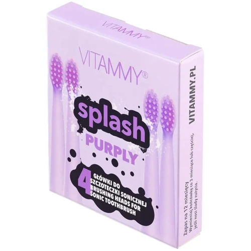 Головки для звуковой зубной щетки VITAMMY Splash purply