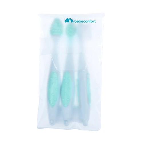 Набор зубных щеток Bebe Confort Blue с мешочком для хранения (3106203000): Область применения Полость рта