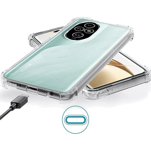 Чохол для телефона BeCover TPU Case Anti-Shock Clear for Honor 200 Pro (713148): Матеріал термопластичный полиуретан (TPU)