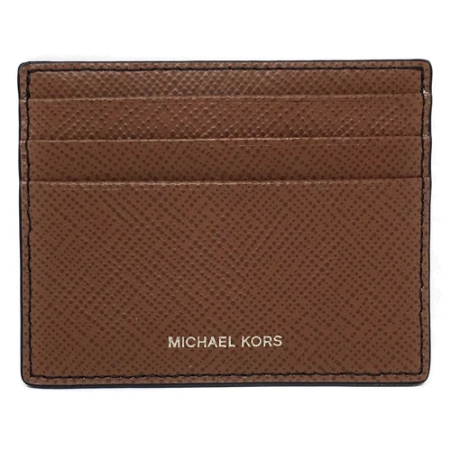 Мужской картхолдер Michael Kors Harrison коричневый (193600148958)