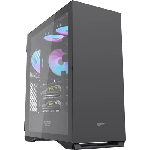 Корпус DarkFlash DLX22 Neo Black: Форм-фактор материнской платы E-ATX/ATX/MicroATX/Mini-ITX