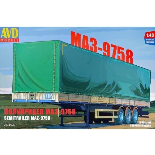 Полуприцеп AVD Models МАЗ-9758 AVDM7034