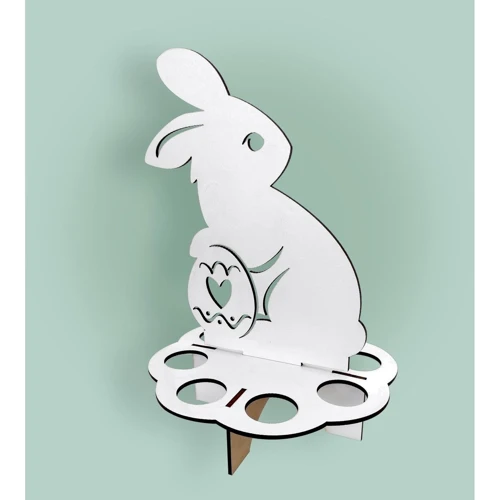 Подставка Mazhura ХДФ Зайка для 8 яиц 27х18.5х18.5 см (mz711726): Тип Подставка для яиц