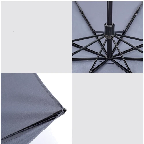 Зонт Xiaomi RunMi Super Portable Automatic Umbrella Gray серый (6941413204224) фото 6