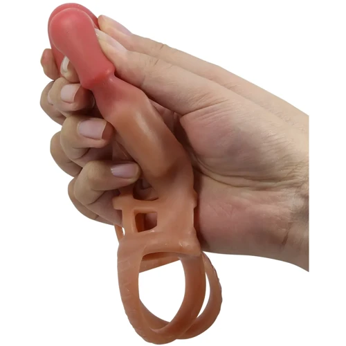 Насадка с вибрацией LYBAILE Pretty Love Preston Penis sleeve (BI-026209-2)