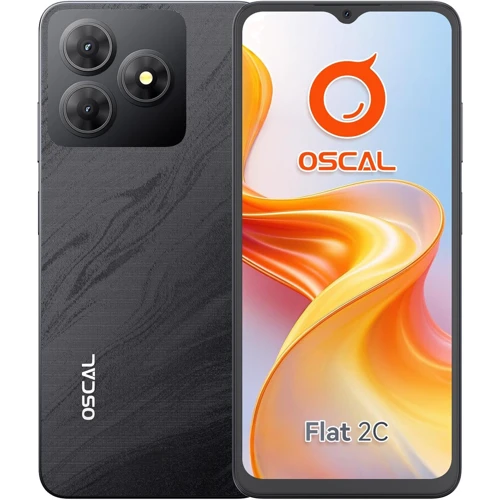 Смартфон Oscal Flat 2C 2/64GB Phantom Black