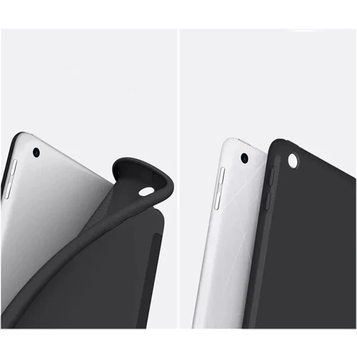 Аксессуар для iPad BeCover Tri Fold Soft TPU Silicone Black for iPad Air 2020/iPad Air 2022 (706869): Цвет черный