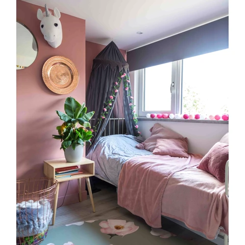 Гирлянда Cotton ball lights на 10 шаров 2,7м, Pink фото 7