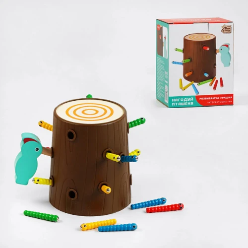 Магнитная игра 4FUN Game Club Wood Накорми птенца (20208)