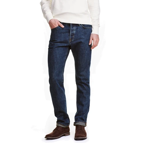 Джинси H & M 4130794 48 сині класика