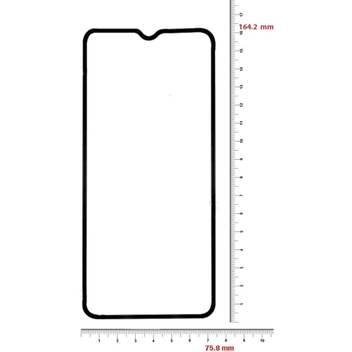 Аксесуар для смартфона BeCover Tempered Glass Black для Samsung A032 Galaxy A03 Core (707102)